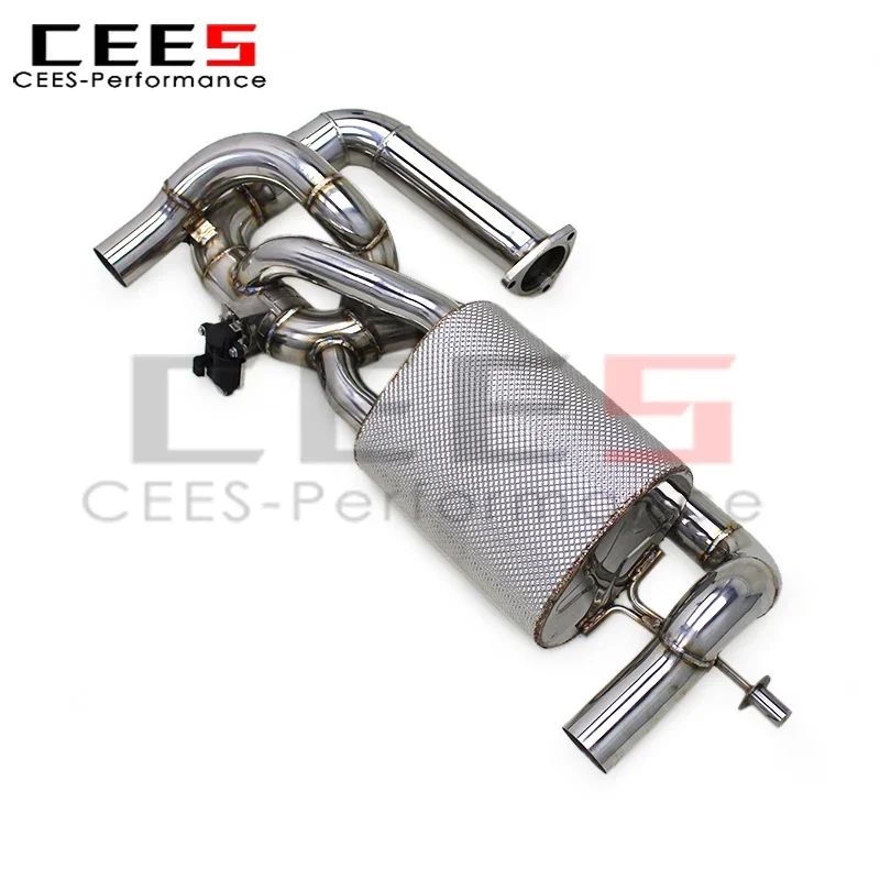 Cees Catback выхлопная система Valvetronic для Lotus EMIRA 2021-2022 изоляция из нержавеющей стали