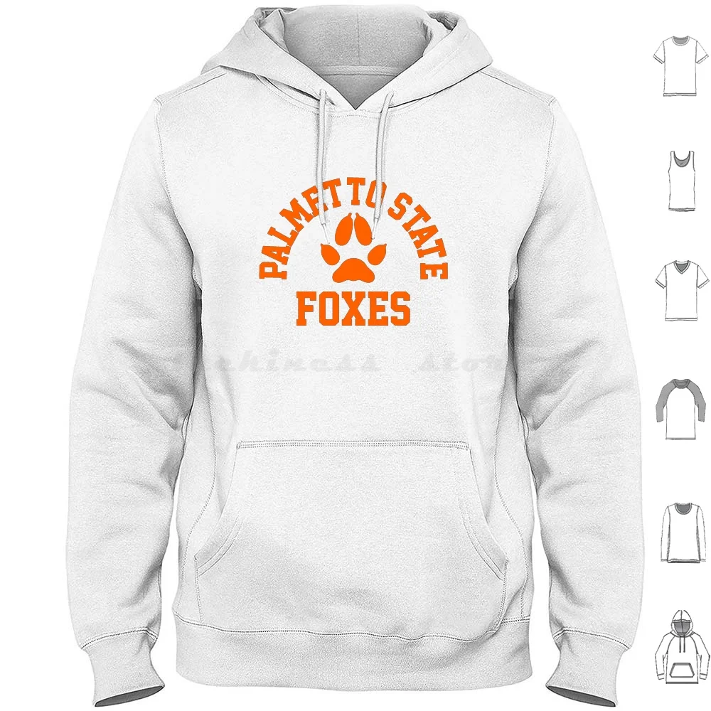 Оранжевые толстовки с капюшоном длинным рукавом в стиле арки пальмы игровые лисы