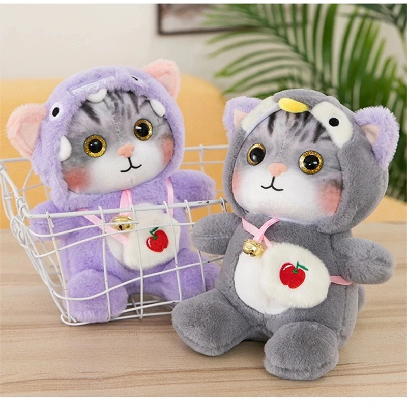 

Супер милый Кролик Лягушка Пингвин медведь мягкая кошка плюшевая игрушка милые пушистые Животные Кукла для ребенка игрушки для сна для дев...