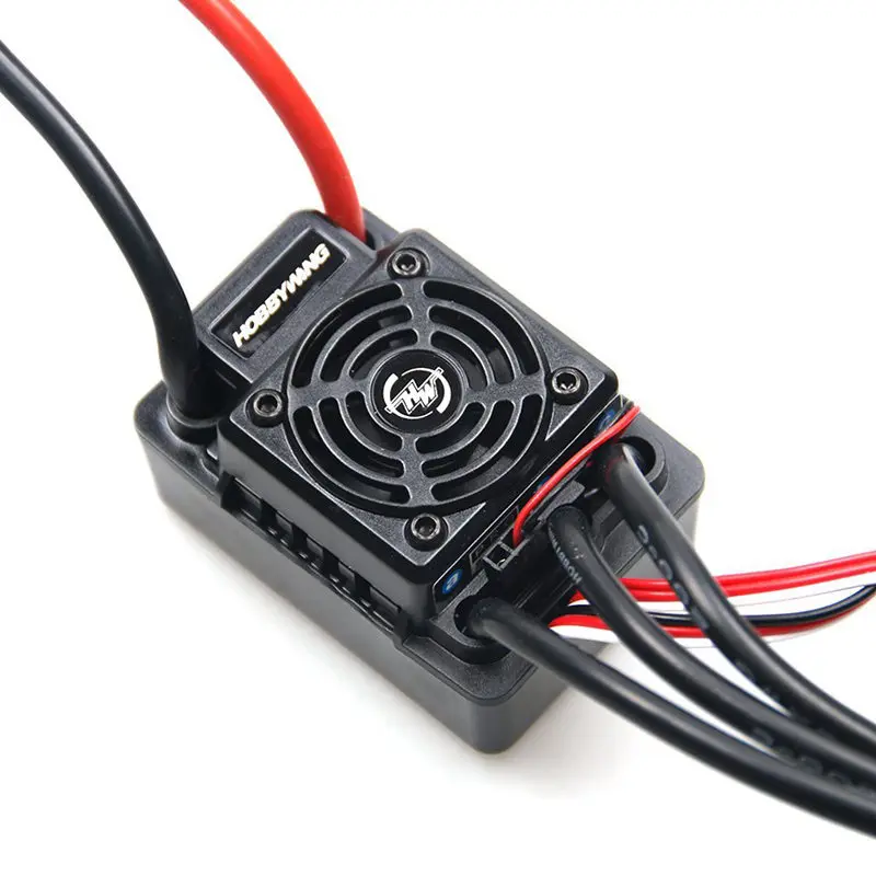 Hobbywing EZRUN WP-SC8 Waterproof 120A Brushless ESC Speed Controller for 1/8 1/10 New Short Course Black Truck Off-raod Car enlarge