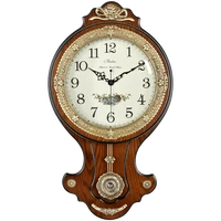 wooden silent wall clocks mechanism vintage decoration living room art pendulum digital wall clocks hands horloge free shipping