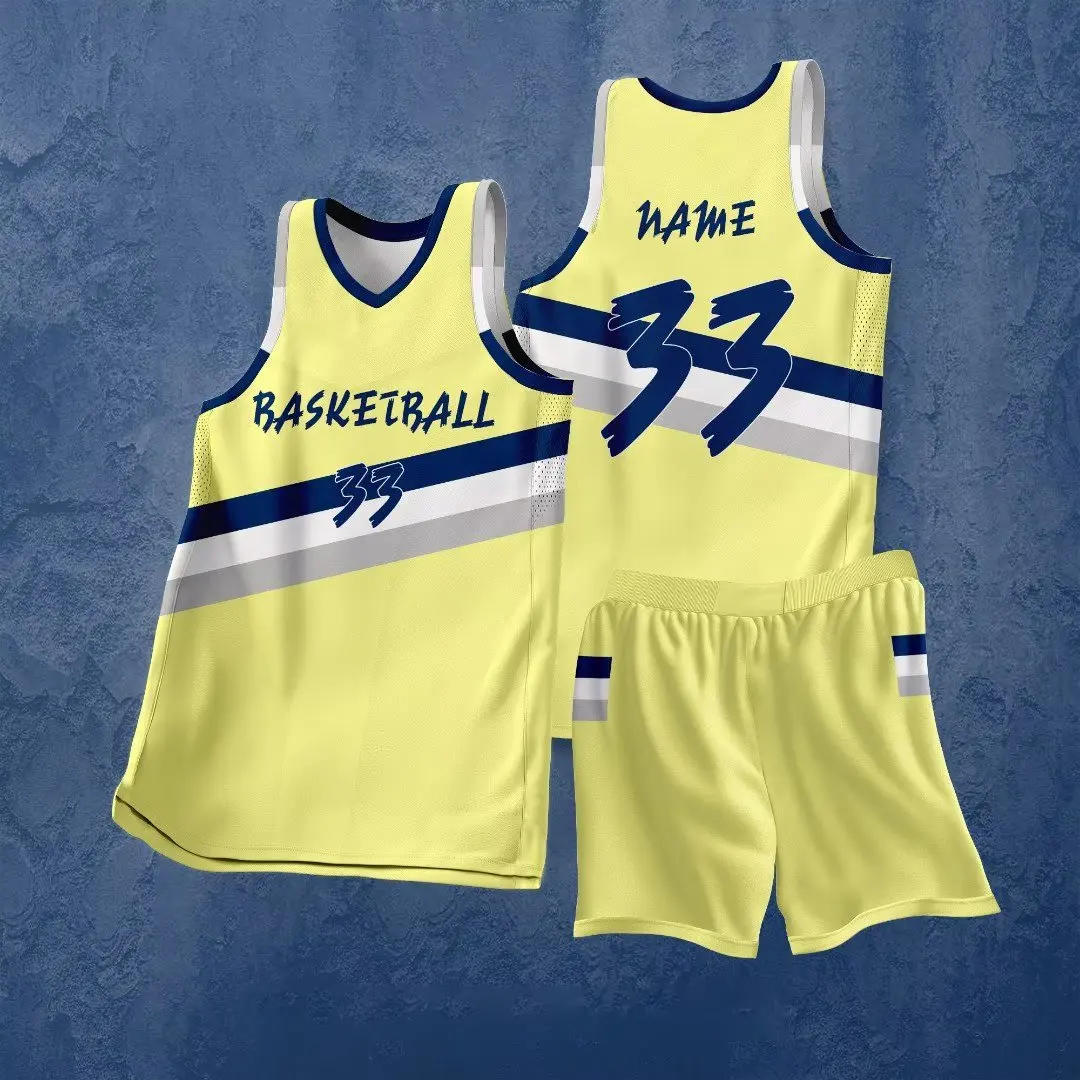 Top Quality Kids Child Youth Basketball Jerseys Uniforms College Mens Basketbal Shirts Shorts Set Sports Clothes Customized Prin