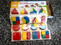 children geometry bisection teaching aids 4 set homeschool supplies educational montessori building blocks kids wooden toys gift