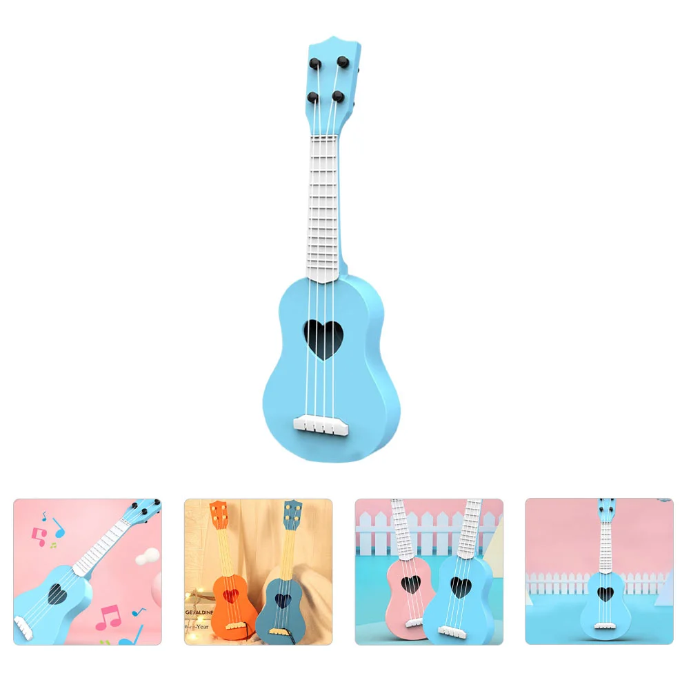 

Kids Guitar Available Musical Instrument Playing Ukulele Beginner Plaything