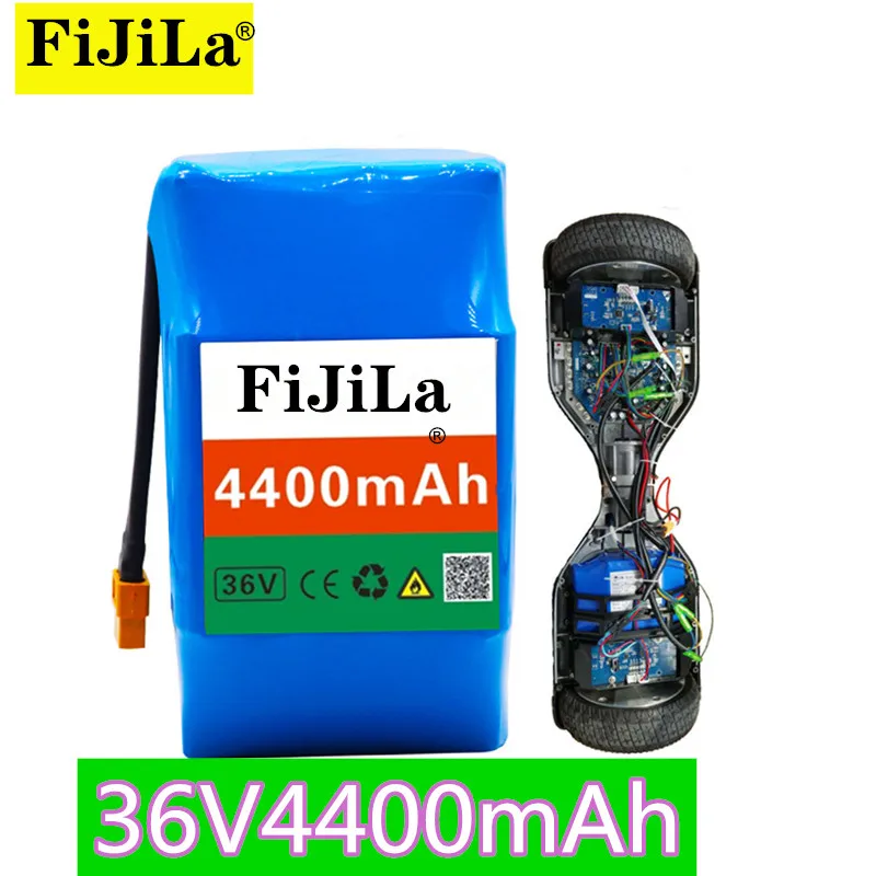 

100% New Original 36v 4.4ah lithium battery 10s2p 36v battery 4400mAh lithium ion pack 42V 4400mah scooter twist car battery