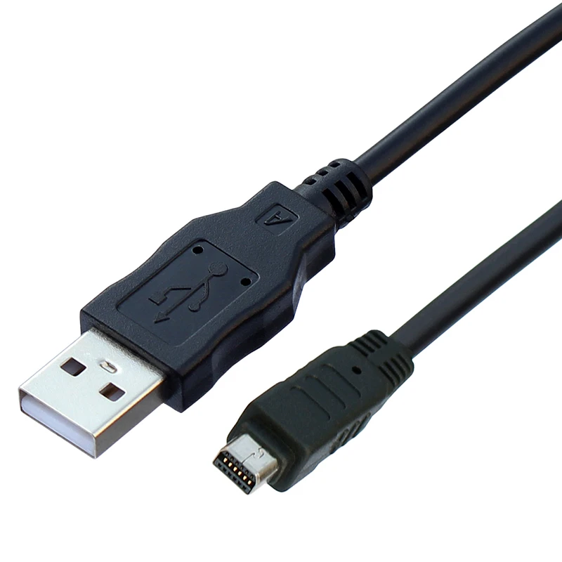 1.5M 12Pin To USB Data Cable for Olympus Camera