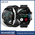 Смарт-часы KEYA i12 для мужчин и женщин, 1,28 дюйма, сенсорный экран