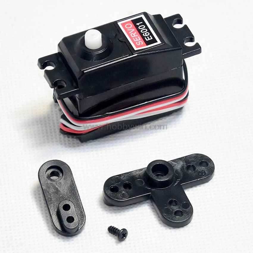 Аналоговый сервопривод E6001 для радиоуправляемой модели, багги, грузовика, самолета, скоростной катера, 6 кг