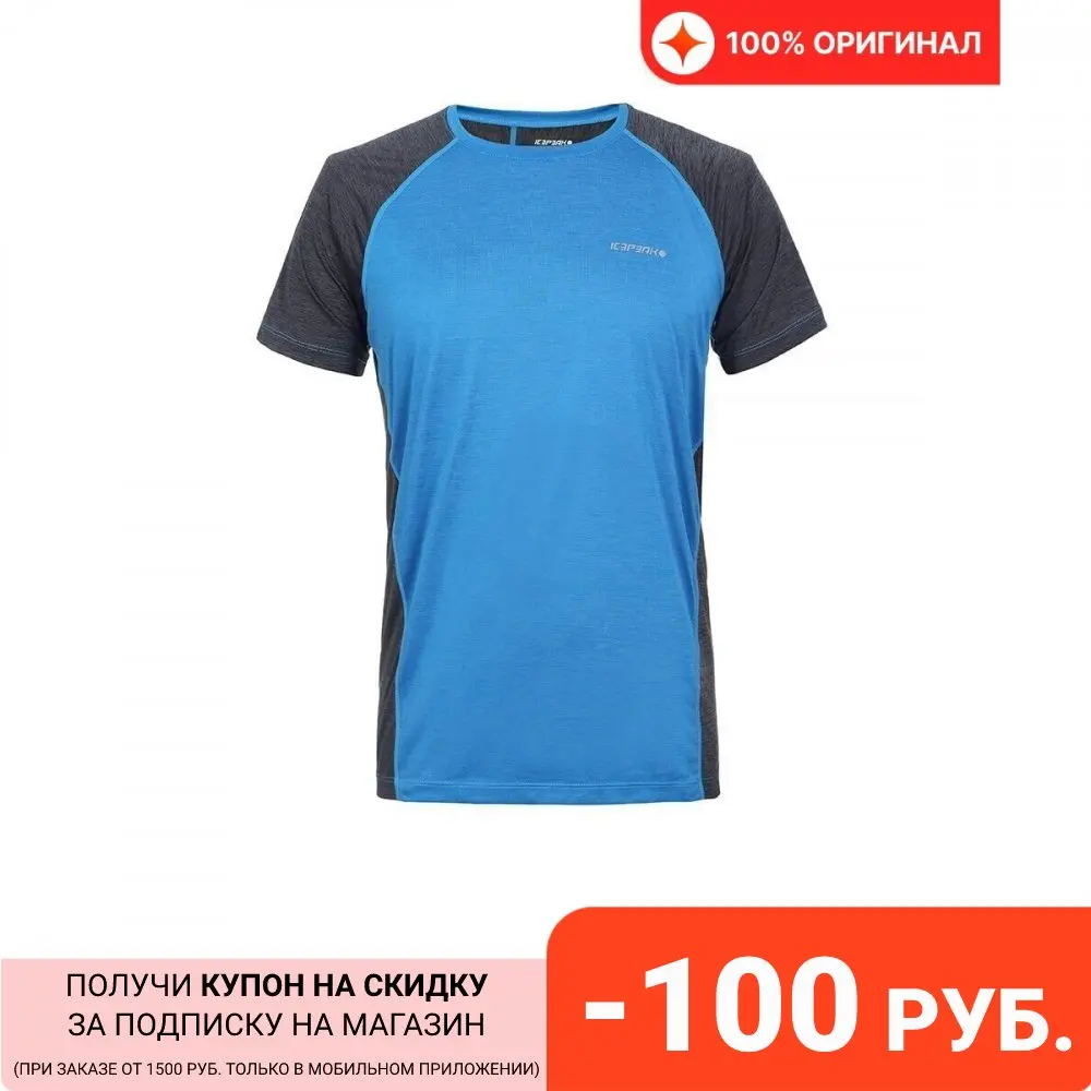 Футболка для активного отдыха Icepeak Destin Blue мужчин |