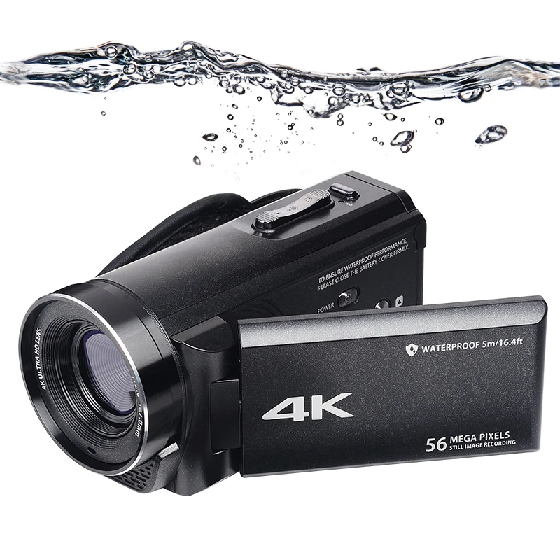 

Waterproof Video Camera 4K Digital Camcorder Professional WiFi Infrared Night Vision Camara Filmadora YouTuber Videos Vlog