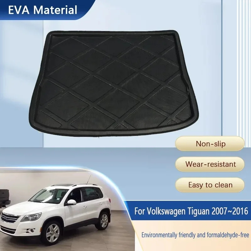 Защитная накладка для багажника автомобиля Volkswagen Tiguan 5N 2007 ~ 2016 водонепроницаемый