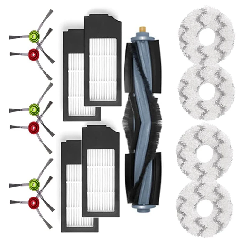 

Vacuum Cleaner Accessories Vacuum Cleaner Parts Main Brush HEPA Filter Mop Cloth Parts For Ecovacs Deebot X1 Omni Turbo