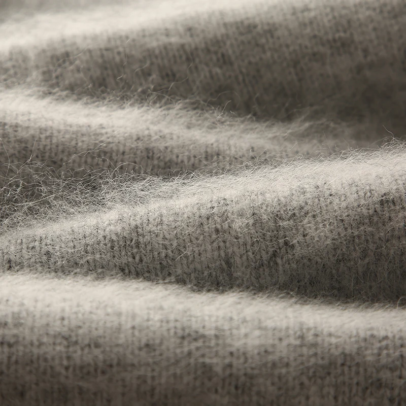 Новый 100% норковый кашемировый свитер с воротником женская осенне-зимняя одежда