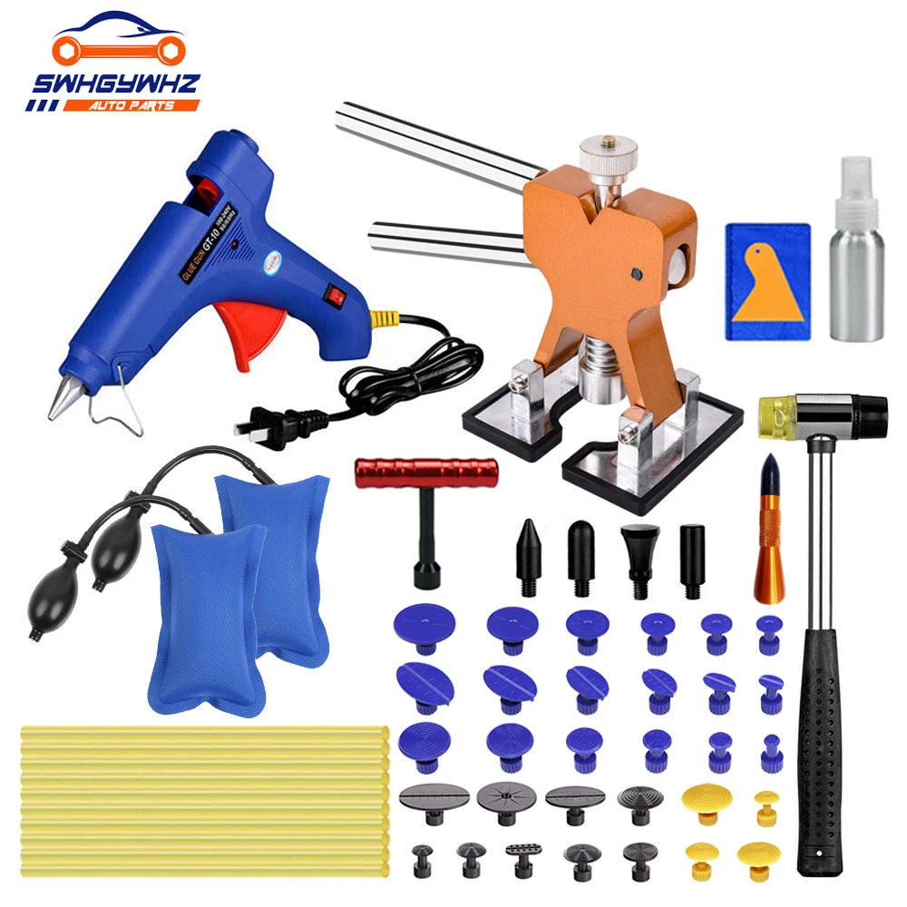 Безболезненный Съемник вмятин, клеевой пистолет для ремонта автомобиля