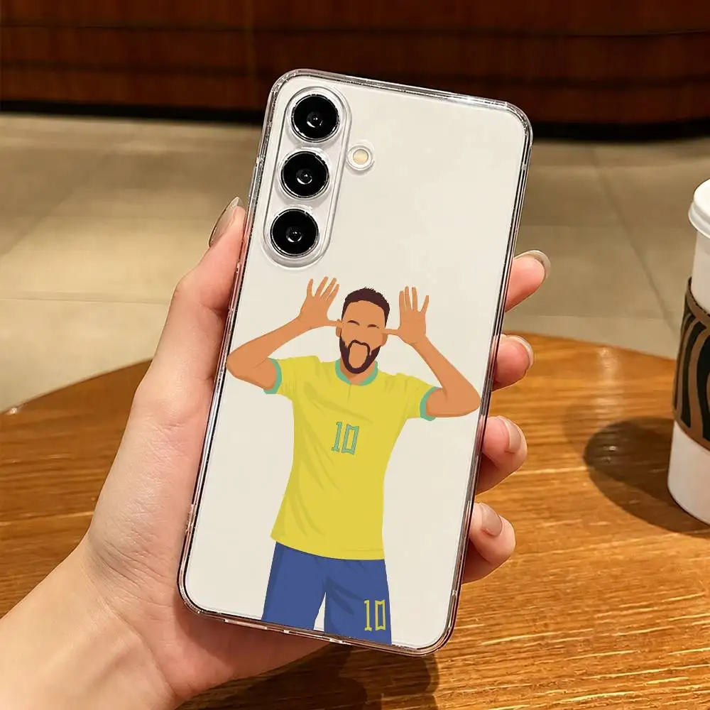Чехол для телефона с изображением футбольной иконы N-Neymar для Samsung A10,12,20,21S,30,31,40,50,51,52,70,71, прозрачный чехол (art.: 3920dc1b6cbcf) - 3920dc1b6cbcf