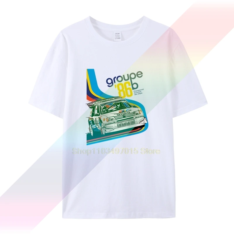 Спортивная футболка Maxi GTI Rally WRC Group B Yuha Kankkunen 1986 года история