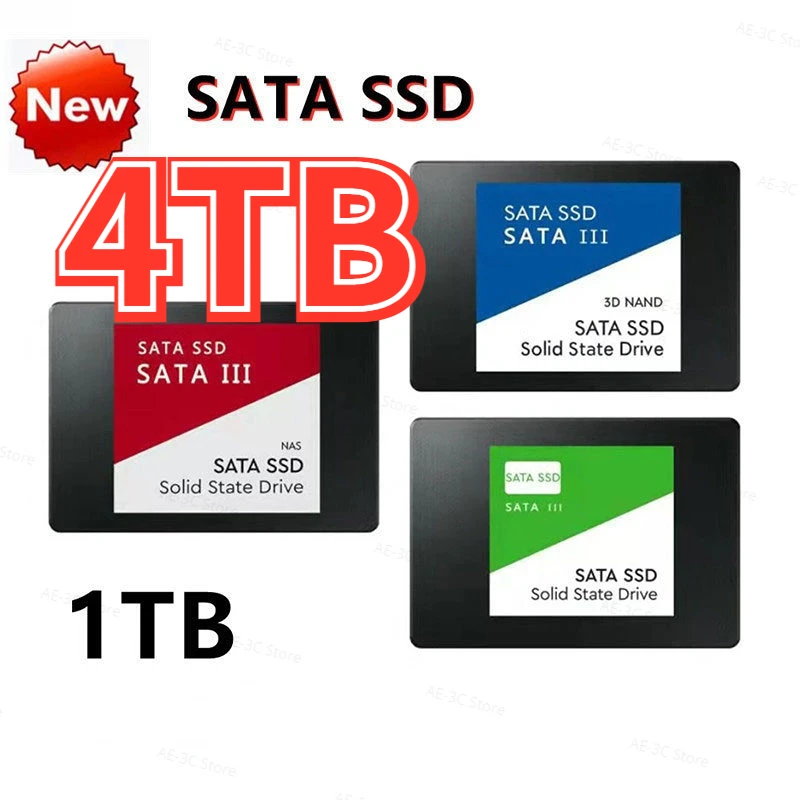 

Original 4TB SSD SATAIII 2.5"Ssd Hard Disk Drive 2TB 1TB High Speed Transfer Internal Solid State Drive For PC/Laptop