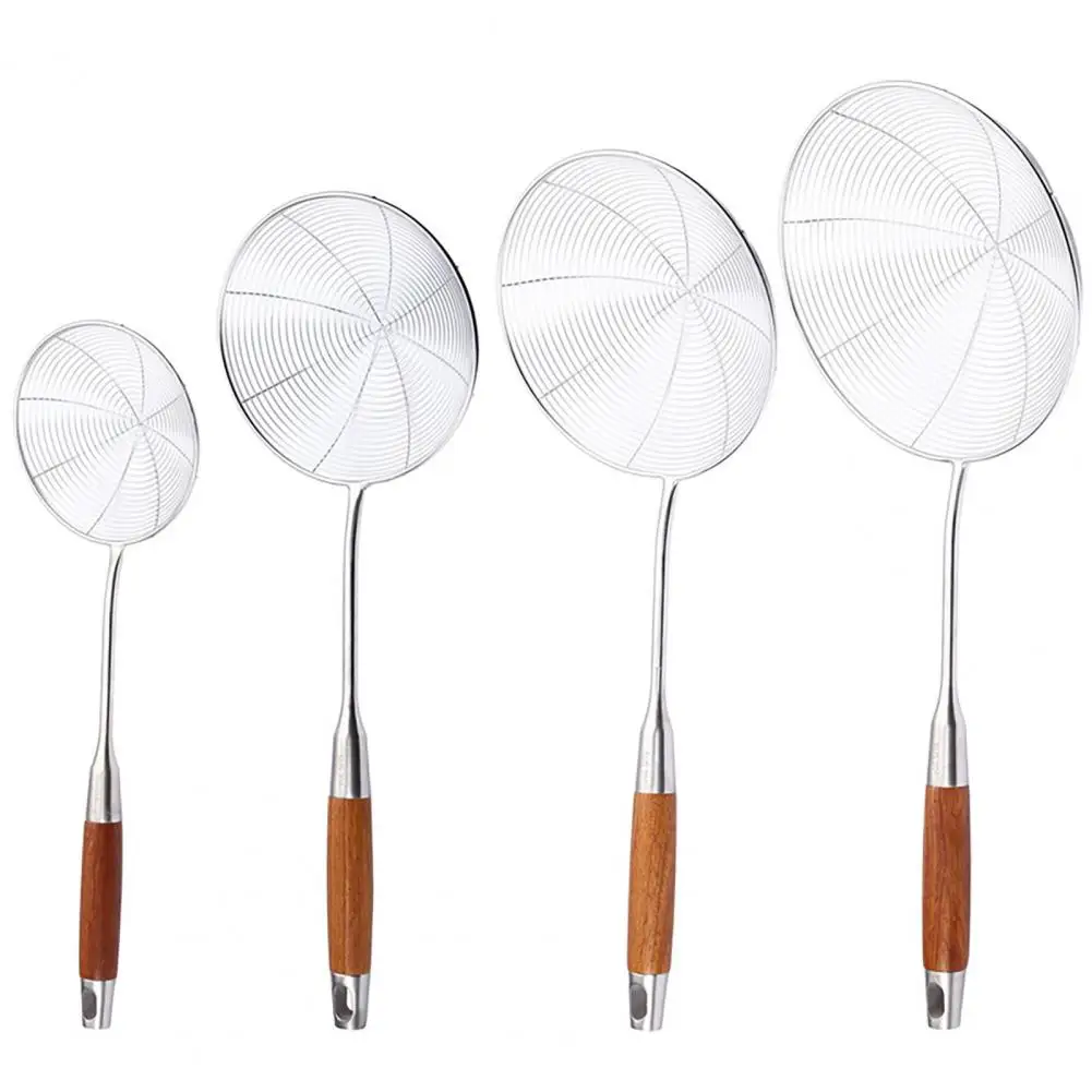 High Quality Stainless Steel Spider Web Strainer Design Heat Resistant Portable Cooking Spoon Household Goods | Дом и сад