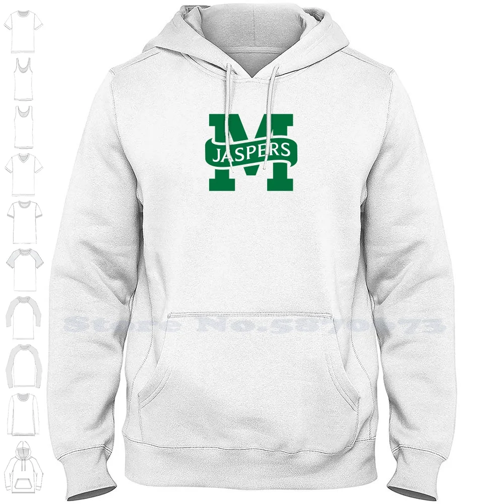 

Manhattan Jaspers Logo Casual Clothing Sweatshirt Printed Logo Graphic Hoodie