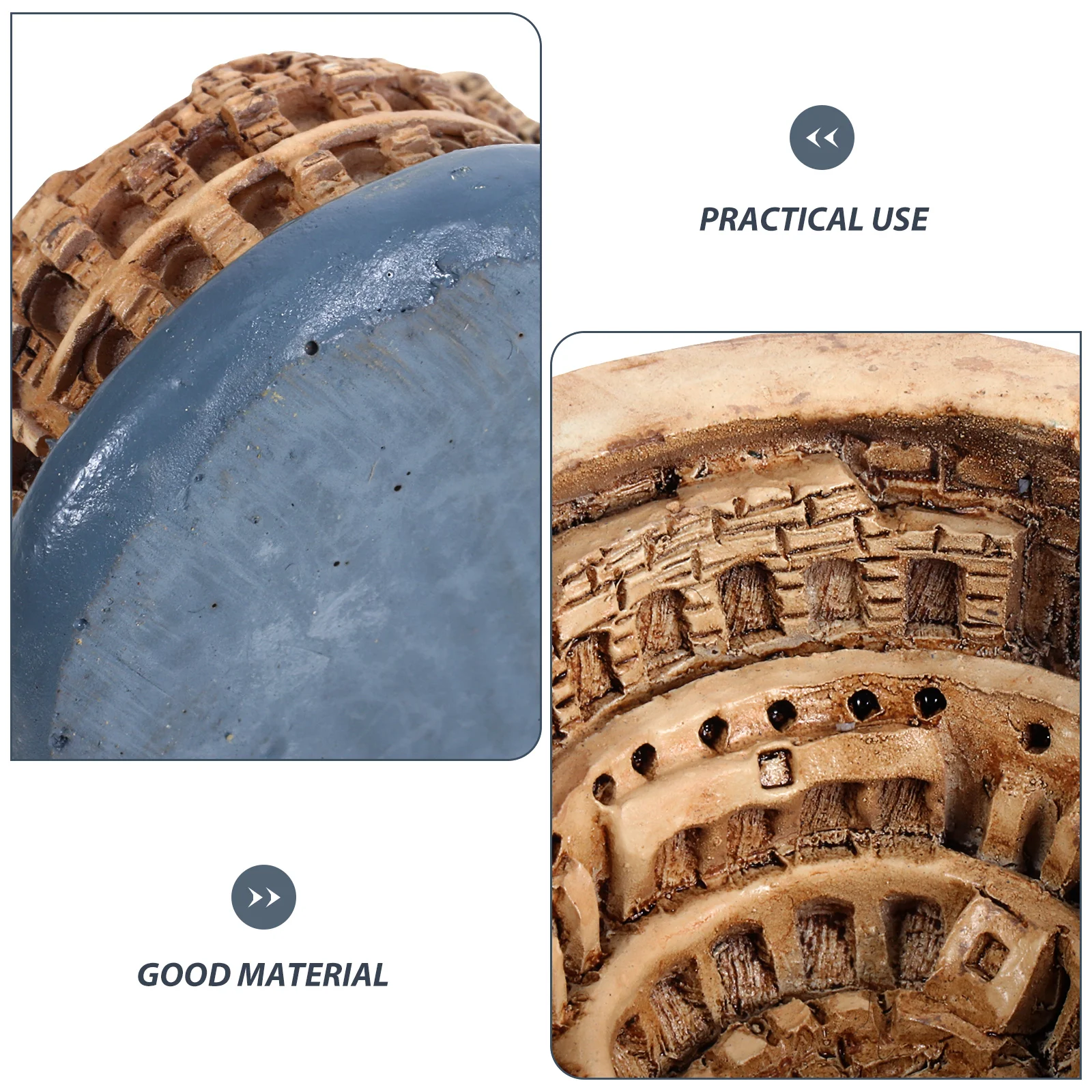 Колизейные украшения статуя римской архитектуры винтажный декор фигурка