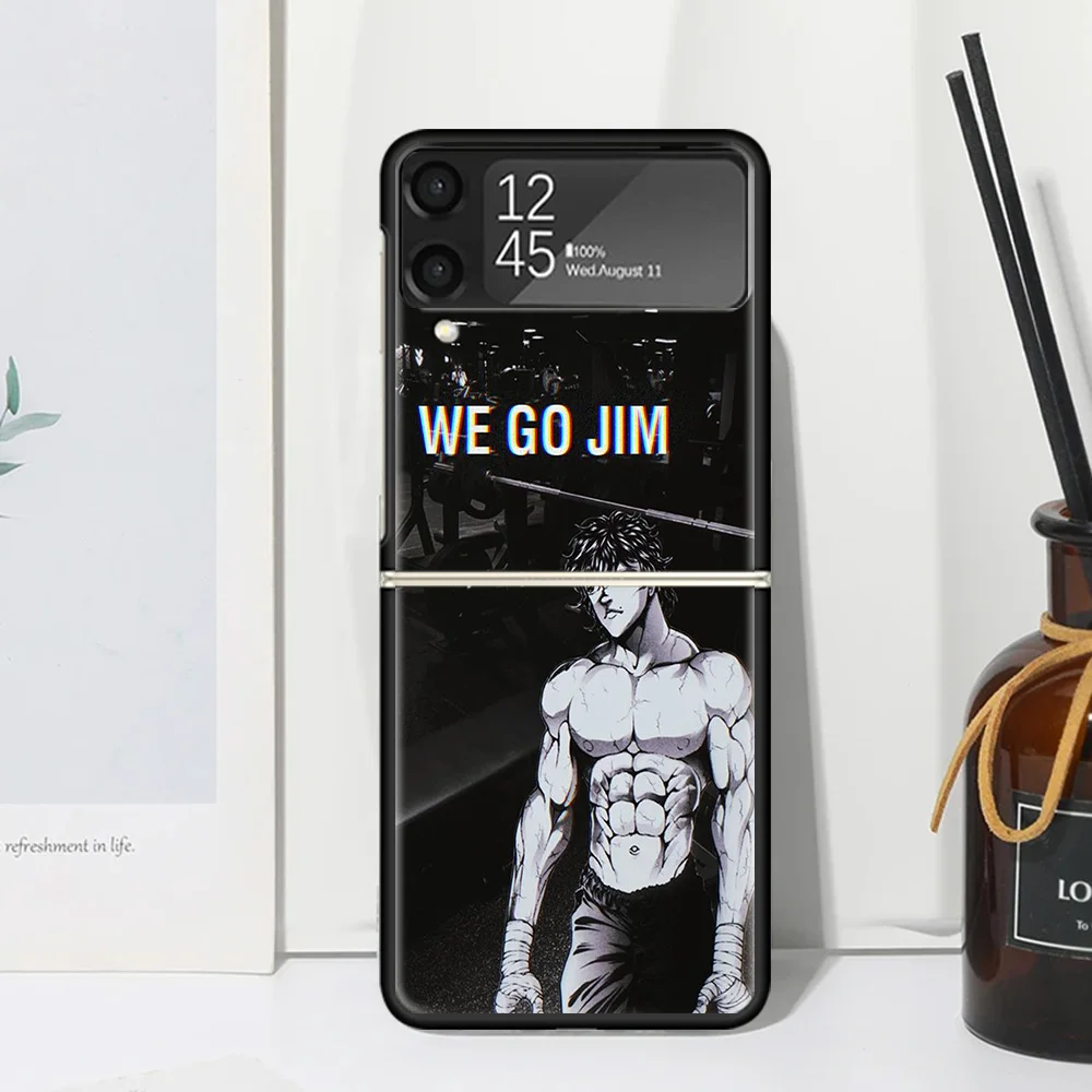 Оригинальный чехол Baki the Grappler в стиле аниме для телефона Samsung Galaxy Z Flip Zflip 6 Flip6 5 Flip5 4