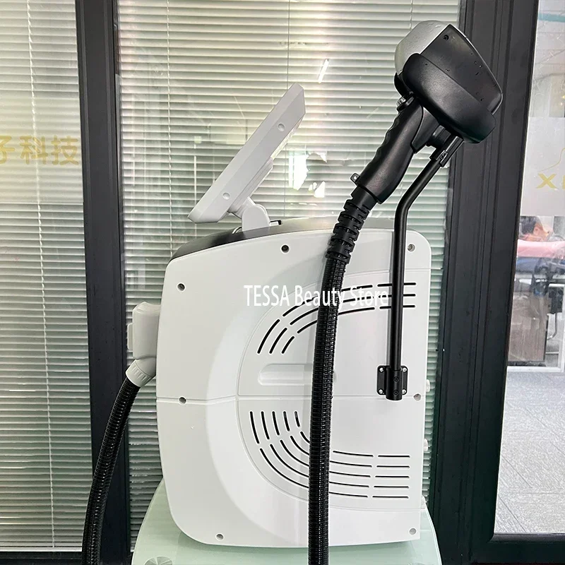 2024 Портативный 808 3-волновый диодный лазер для постоянного удаления волос быстрая