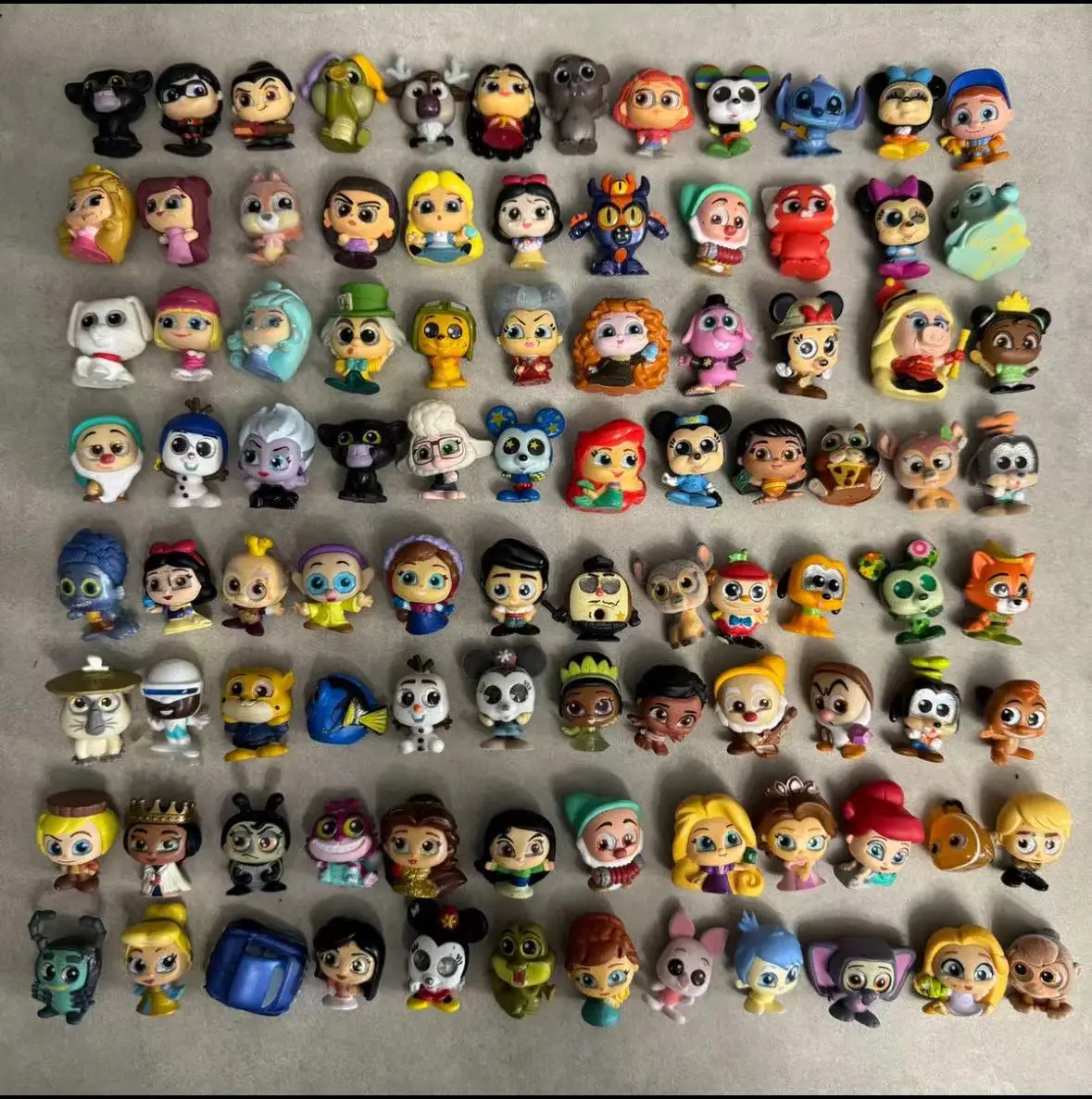 Disney Doorables куклы с большими глазами Микки Анна белоснежные украшения кавайные