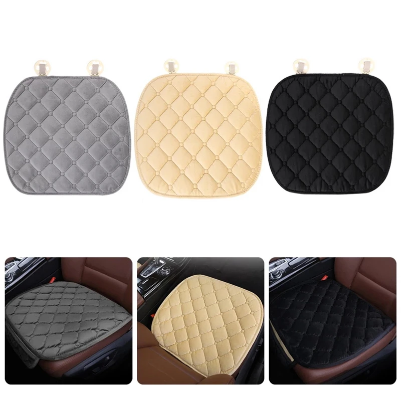 

50x48cm Flax Car Seat Cover Front Rear Linen Fabric Cushion Breathable Protector Mat Universal Auto Interior Styling Truck SUV