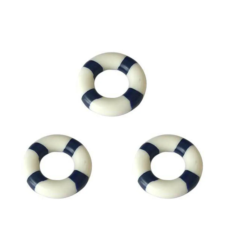 

10 Pcs Nautical Life Ring Wall Decor Mariposas Decorativas Para Pared Ring Ornament Woodsy Decor Model Swim Ornament