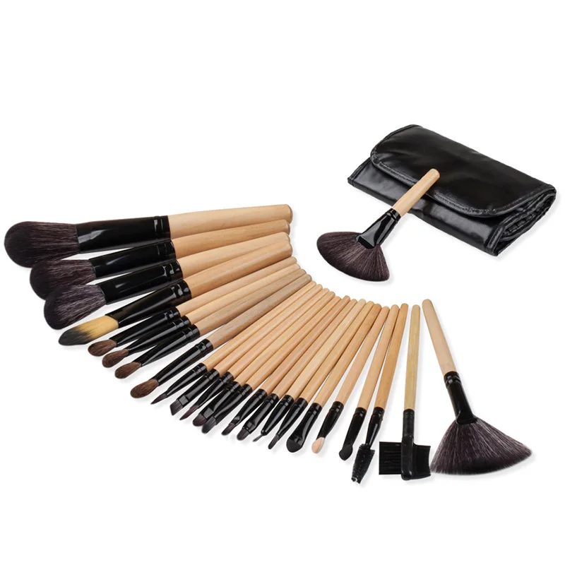 

24Pcs Makeup Brushes Tool Set Cosmetic Powder Eye Shadow Foundation Blush Blending Beauty Make Up Brush Maquiagem