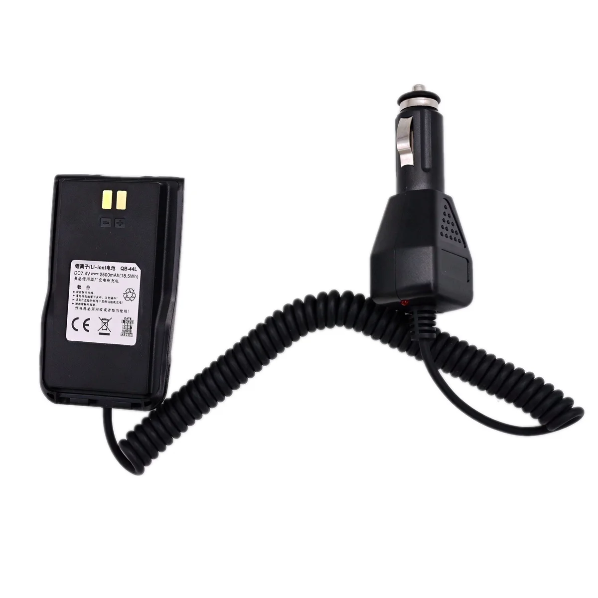 

Anytone аккумулятор Elliminator для AT D868UV D878UV II Plus вход радиолюбителя 12 В постоянного тока автомобильное зарядное устройство адаптер прикуривателя