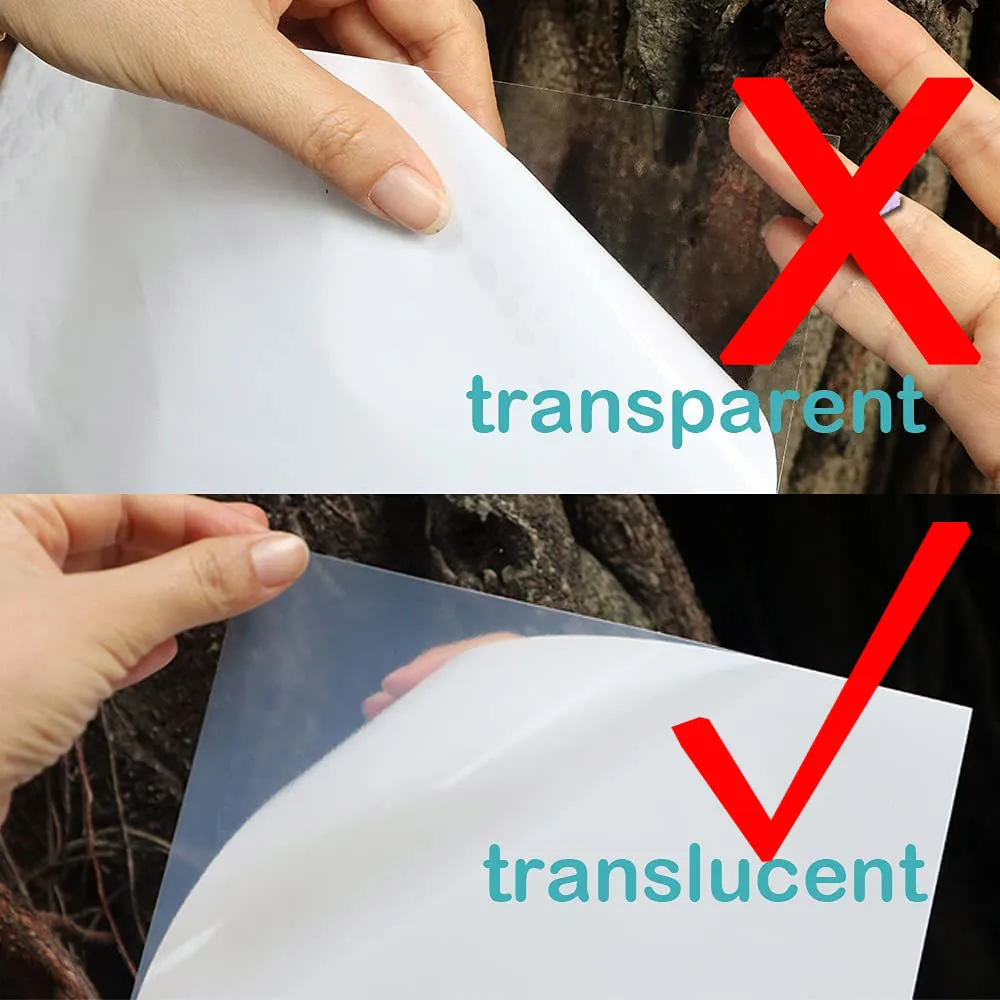 Absonic 10 листов зернистая бумага прозрачная глянцевая матовая самоклеящаяся