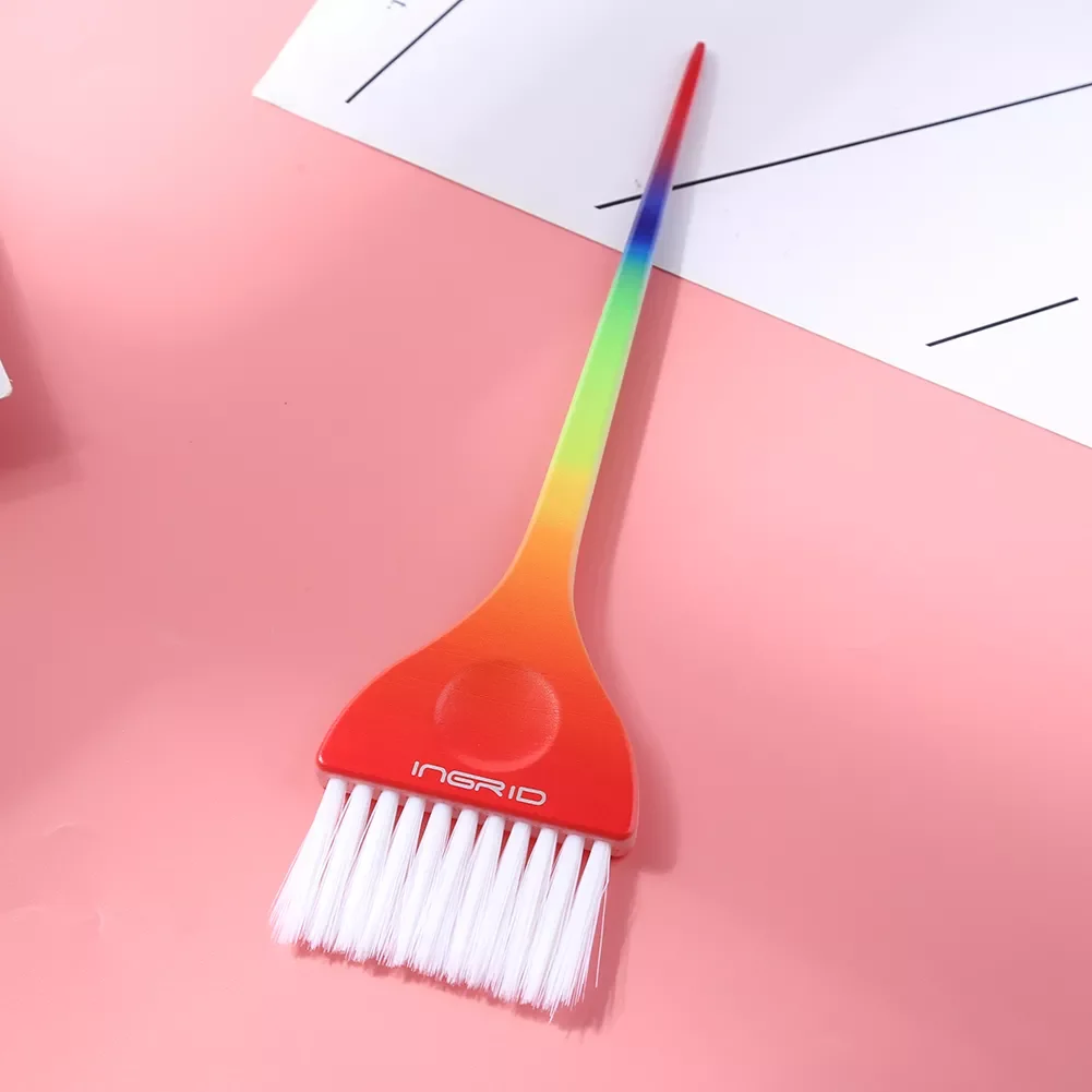 

Gradient Color Rainbow Hair Dye Brush Hair Coloring Dye Cream Brush Practical Comb Salon Hairstyler Accessories