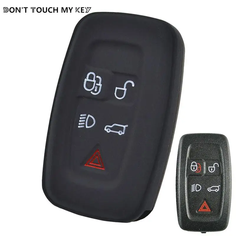 

Для Land Rover Discovery 4 для Range Rover Sport Vouge 2009 2010 2011 2012, силиконовый чехол для дистанционного ключа, чехол-держатель