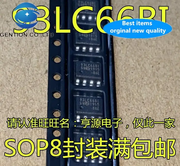 

10pcs 100% orginal new 93LC66B-I/SN 93LC66BT-I/SN 93LC66BI SOP8 memory IC chip