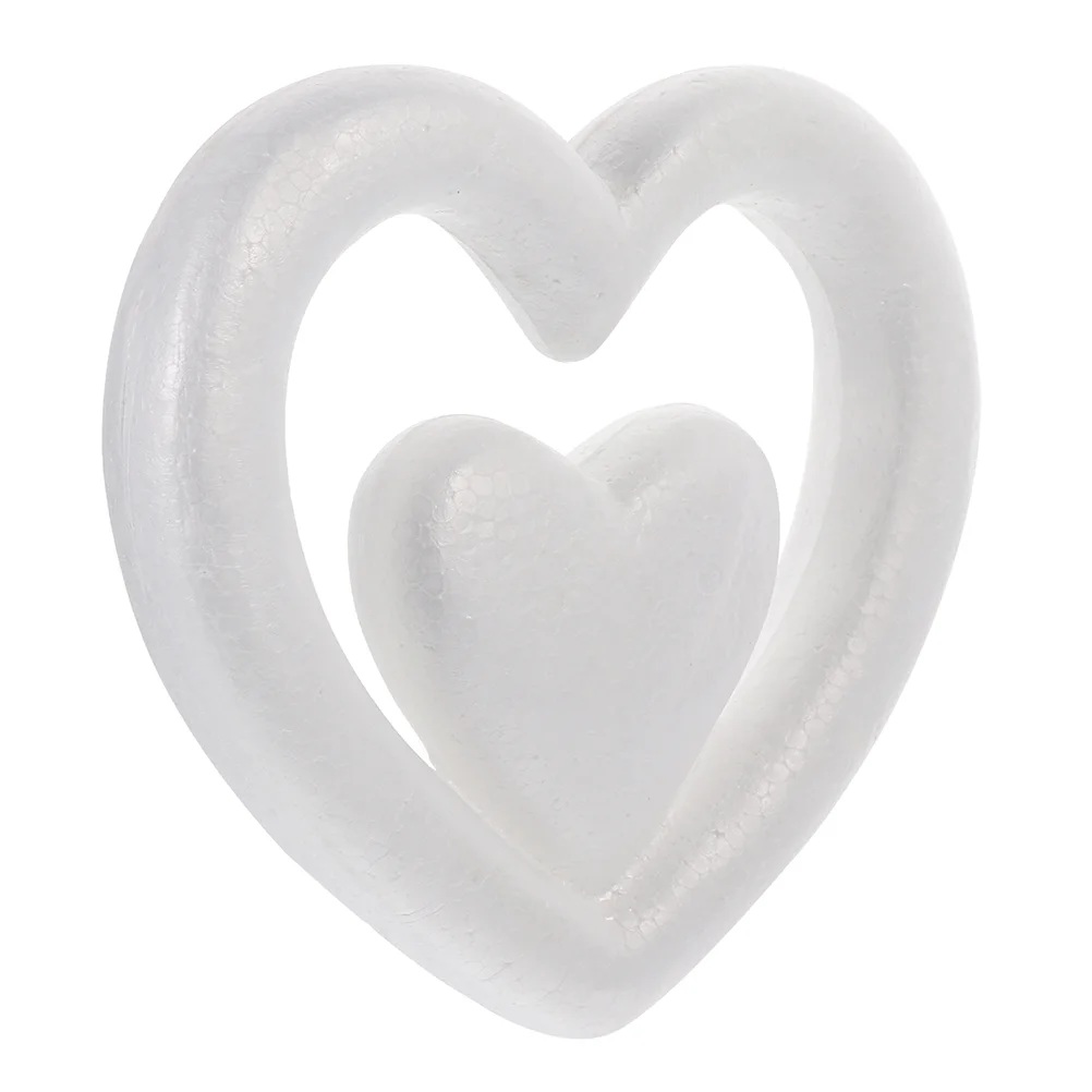 

Heart Craft Wreath Polystyrene Styrofoam Ring Ringswedding Shapewhite Floral Shapes Hearts Sphere Decoration Egg Easter