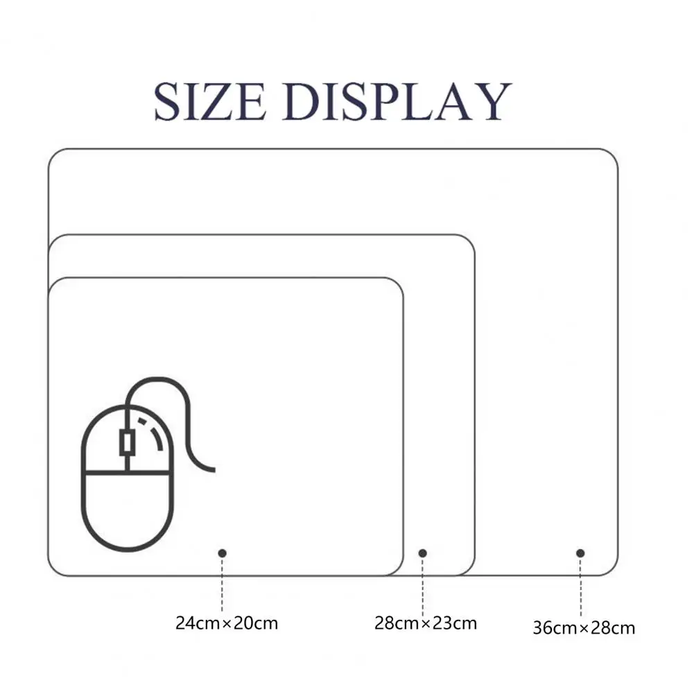 

Practical Mouse Mat Eco-friendly Desk Pad Wear-resistant Creative Cat Dog Computer Mouse Pad Anti-slip