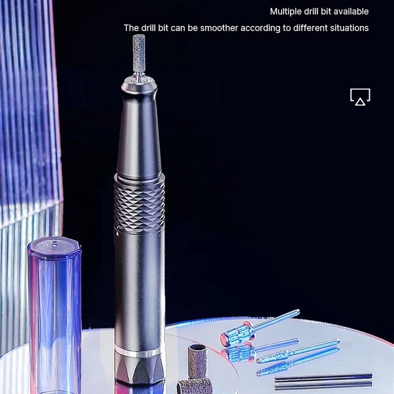 Электрическая пилочка для ногтей с логотипом 40000 об/мин профессиональная дрель