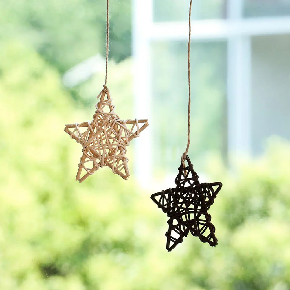 3 шт. украшения из ротанга звезды для обеденного стола и аксессуары декоративные