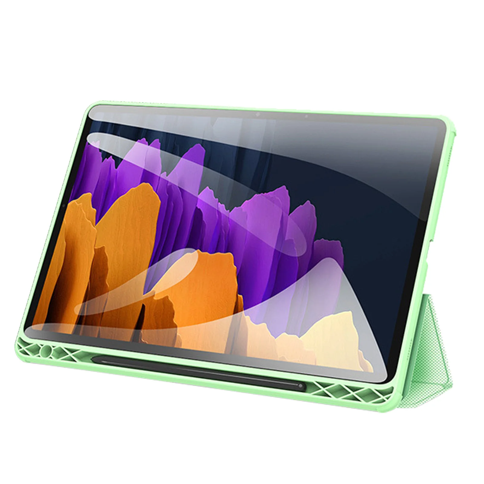

Прочный корпус из ТПУ для планшета Galaxy Tab S8 ультра противоударный чехол для планшета с четырьмя подушками безопасности защитный чехол с дер...