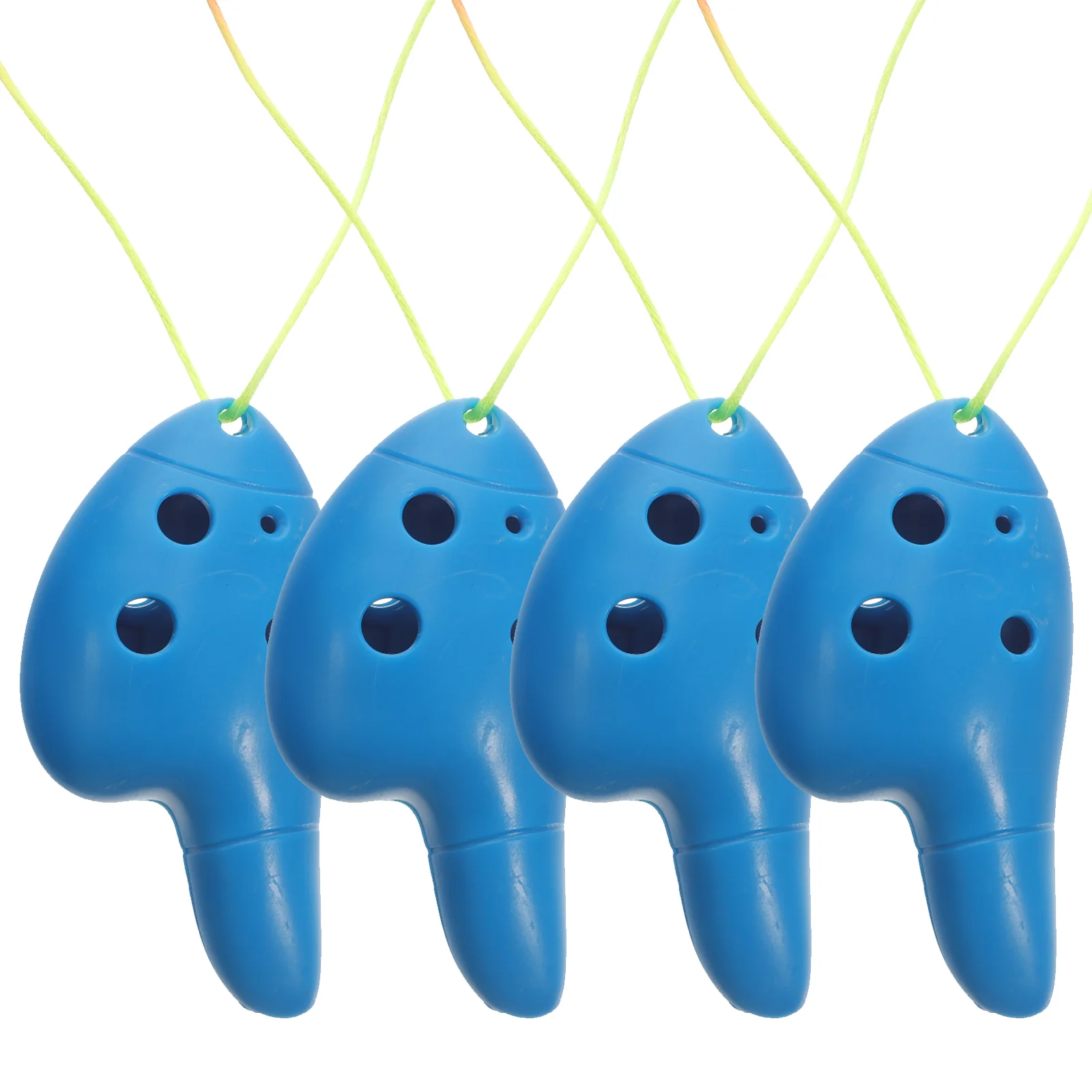 

4Pcs Children Ocarina 6 Hole Plastic Ocarina Beginner Ocarina Musical Instrument Accessories