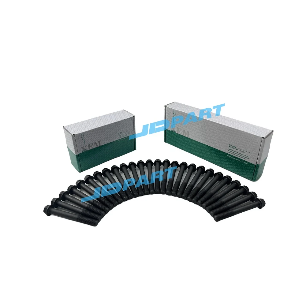 Хорошее качество новый болт головки блока цилиндров H06C для деталей двигателя Hino