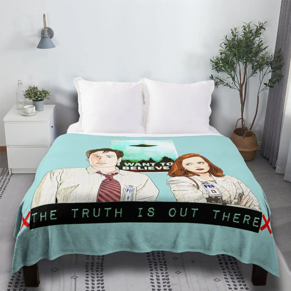 

The X Files The Truth Is Out There I Want To Believe By Mimie Weighted Mothers Day Gifts Warm Flannel Plush Throw Blanket