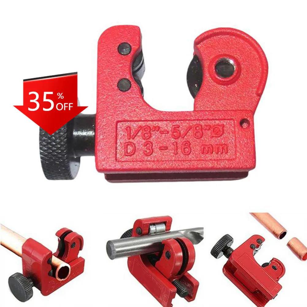 

Mini Tube Cutter Cutting Tool Pipe Cutter For 3-16/3-22mm Copper Brass Aluminium Plastic Tube Shear Plumbing Tool