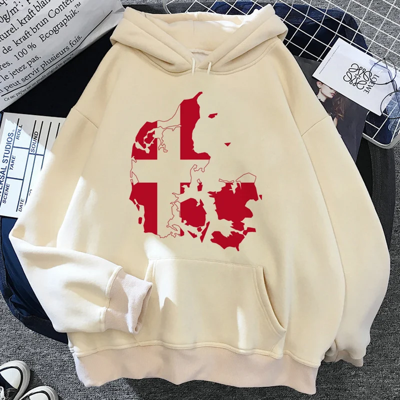 

Denmark hoodies female 2022 streetwear Korea printed female hoddies y2k aesthetic Ulzzang