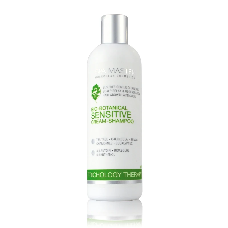 SPA MASTER шампунь для сухой и чувствительной кожи головы SENSITIVE CREAM-SHAMPOO безсульфатный