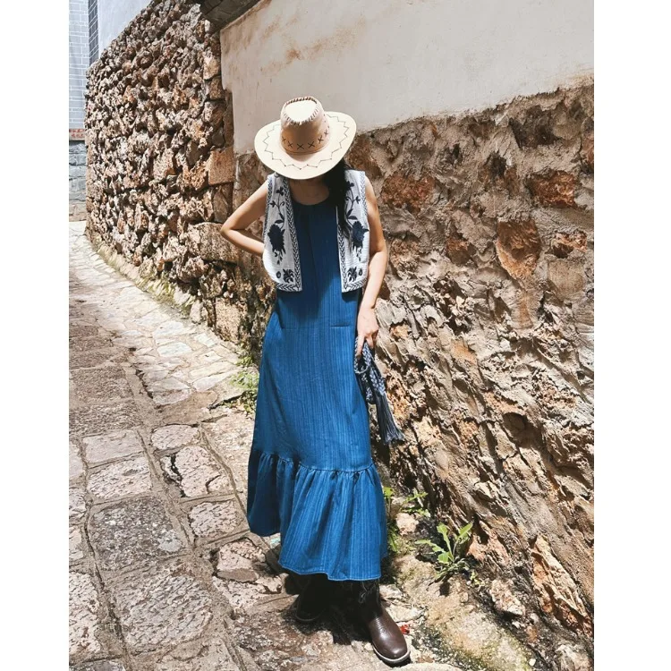 Синьцзян путешествия экзотический этнический Sle ретро цветочная вышивка