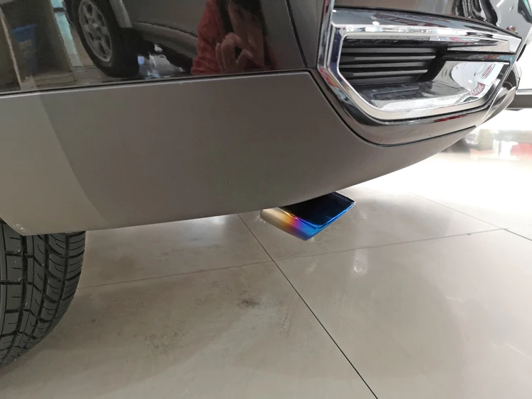 Автомобильная выхлопная труба декоративная рама хвостовая ГОРЛОВАЯ маска для