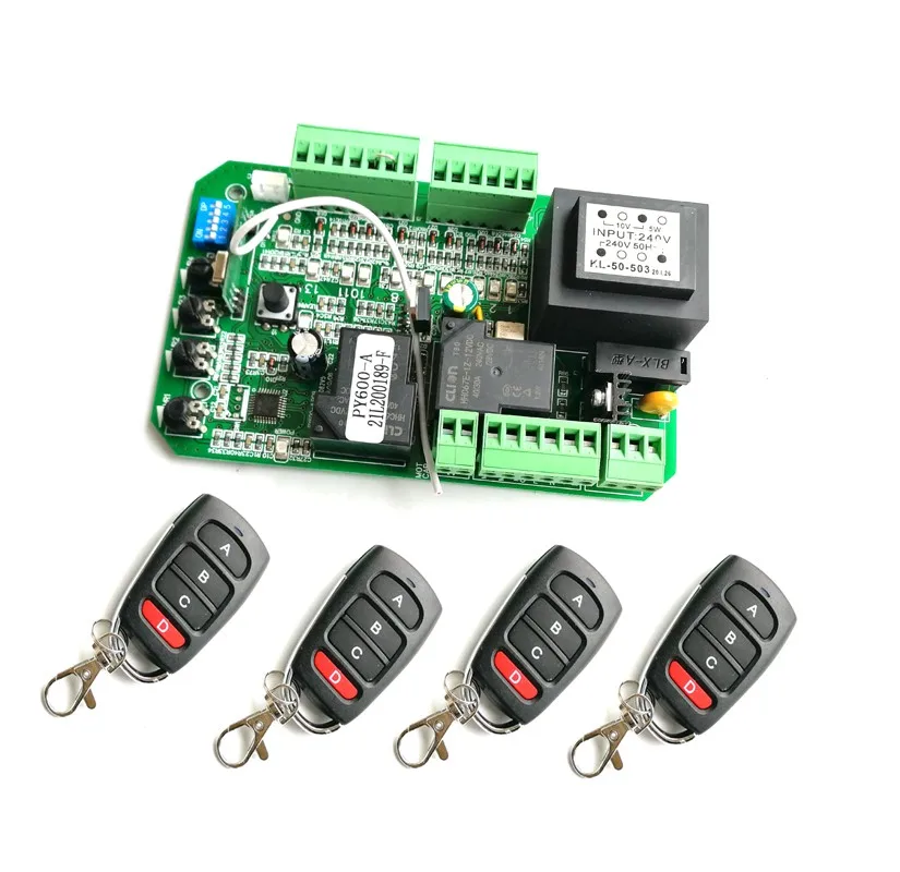 Wide use sliding gate opener motor control unit PCB controller circuit board electronic card plate PY600ACL SL1500AC for Sfeomi