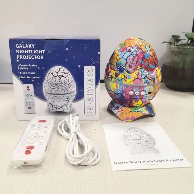 

K850_YSJ, Star Projector, Rossetta Galaxy Projector for Bedroom, Remote Control & White Noise Bluetooth Speaker, LED Night Light